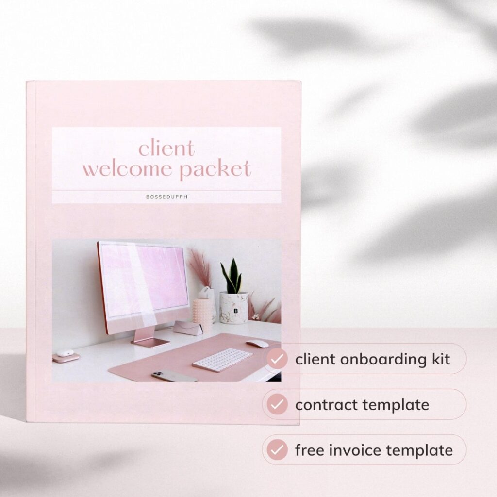 Welcome Packet Template - Bossed Up PH