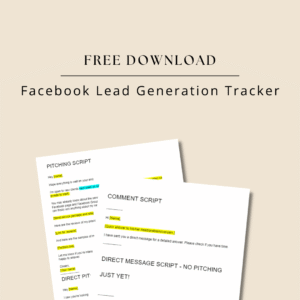 Facebook Lead Generation Tracker