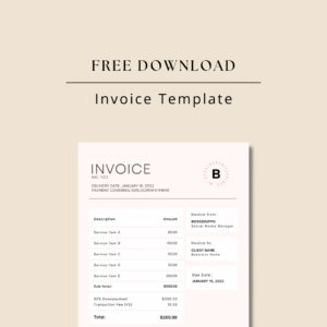 Invoice Template