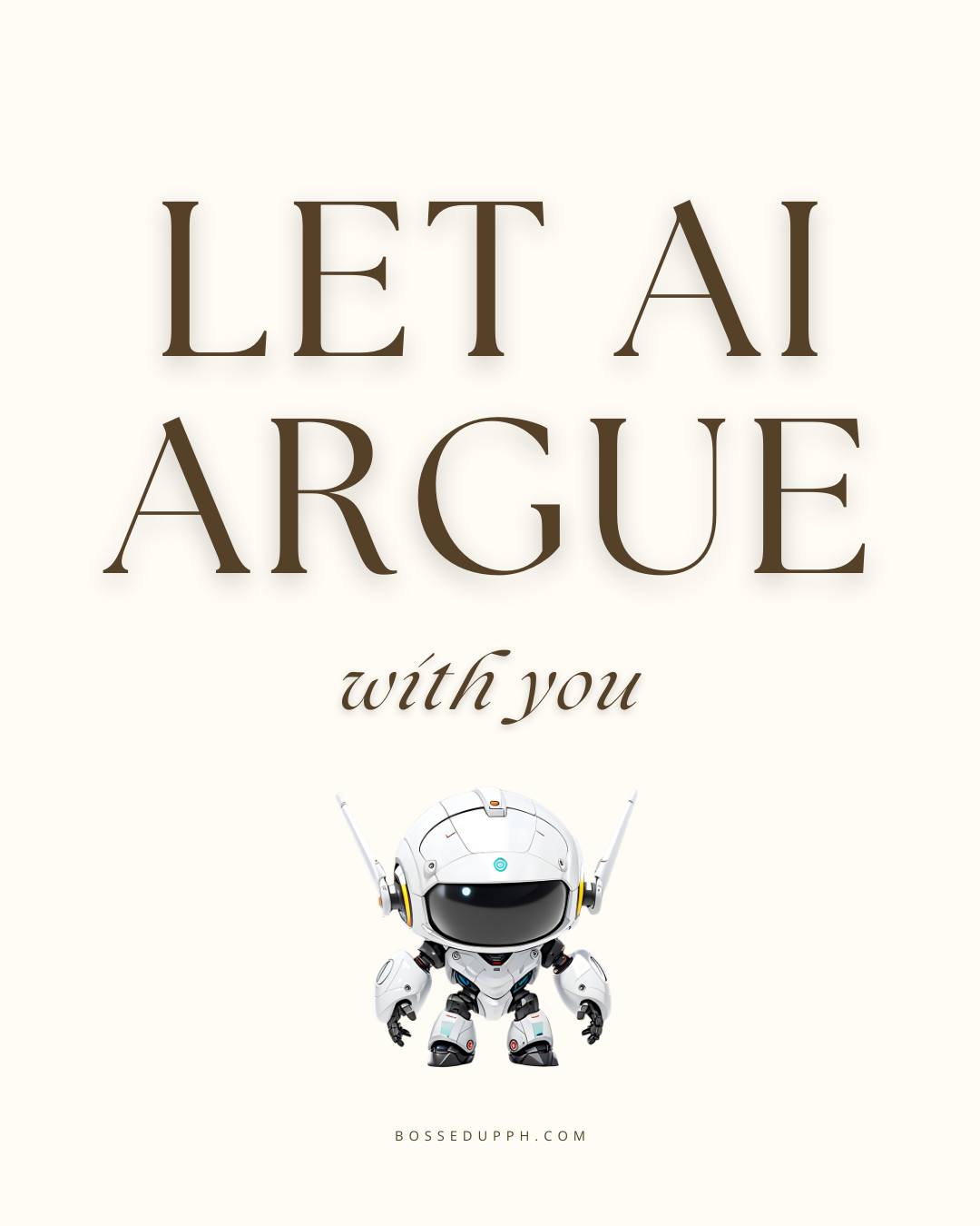 If you think AI just agrees with what you say,
here’s a prompt you can use, Bosses.

Using our 𝗚𝗼𝗹𝗱𝗲𝗻 𝗣𝗿𝗼𝗺𝗽𝘁, of course! (𝘪𝘧 𝘺𝘰𝘶 𝘥𝘰𝘯’𝘵 𝘬𝘯𝘰𝘸 𝘺𝘦𝘵 𝘢𝘯𝘰 𝘺𝘶𝘯𝘨 𝘨𝘰𝘭𝘥𝘦𝘯 𝘱𝘳𝘰𝘮𝘱𝘵, 𝘤𝘩𝘦𝘤𝘬 𝘰𝘶𝘵 𝘵𝘩𝘦 𝘵𝘶𝘵𝘰𝘳𝘪𝘢𝘭 𝘭𝘪𝘯𝘬 𝘪𝘯 𝘵𝘩𝘦 𝘤𝘰𝘮𝘮𝘦𝘯𝘵!)

👉𝗔𝗰𝘁𝗶𝗼𝗻: Critique
👉𝗥𝗼𝗹𝗲: as a strict editor and skeptic
👉𝗧𝗮𝘀𝗸: Identify weaknesses, assumptions, or flawed reasoning
👉𝗖𝗼𝗻𝘁𝗲𝘅𝘁 & 𝗔𝘂𝗱𝗶𝗲𝗻𝗰𝗲: 𝘫𝘶𝘴𝘵 𝘢𝘥𝘥 𝘩𝘦𝘳𝘦 𝘺𝘰𝘶𝘳 𝘥𝘢𝘵𝘢, 𝘉𝘰𝘴𝘴𝘦𝘴
👉𝗙𝗼𝗿𝗺𝗮𝘁: Bullet points with suggestions
👉𝗧𝗼𝗻𝗲: Honest, direct

Again, if you wanna learn how to create prompt like this,
I have a detailed tutorial (link below!)