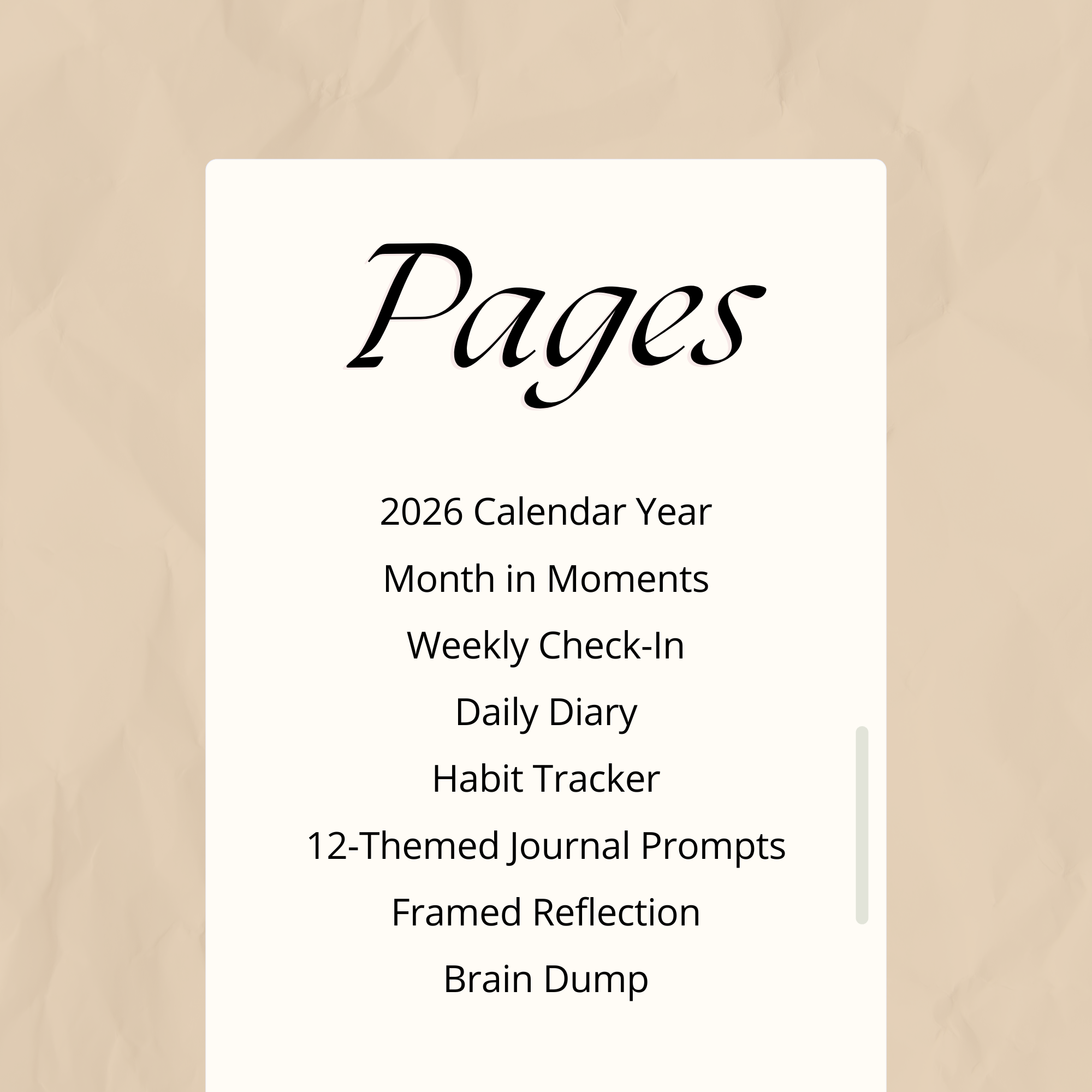 2026 Journal Diary For Moms | Printable PDF Journaling Prompts & Reflection Pages | Daily Habit Tracker Monthly Memory Book (Digital Download) - Image 2