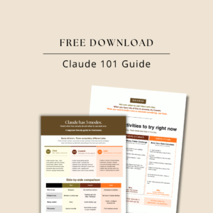 Claude 101 Guide